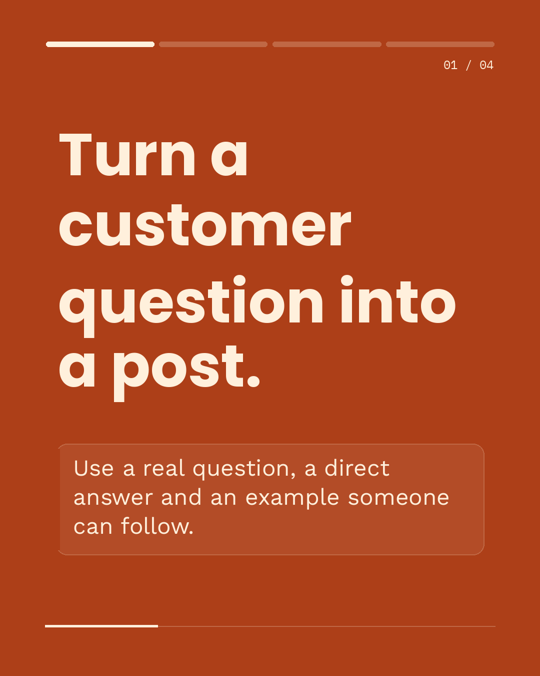 Guide carousel template preview