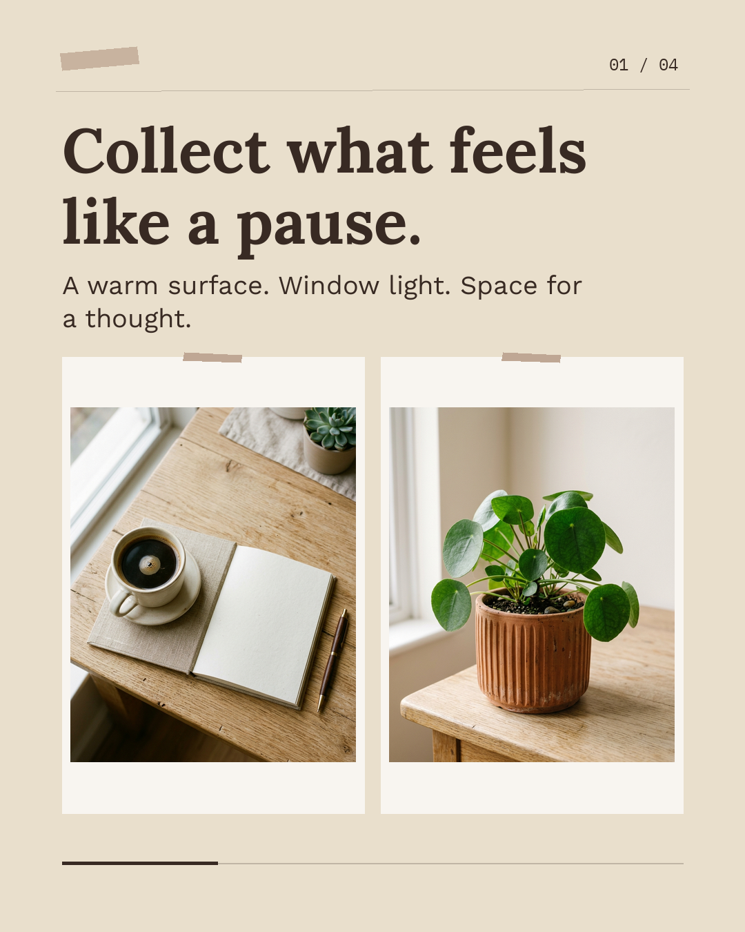Scrapbook carousel template preview