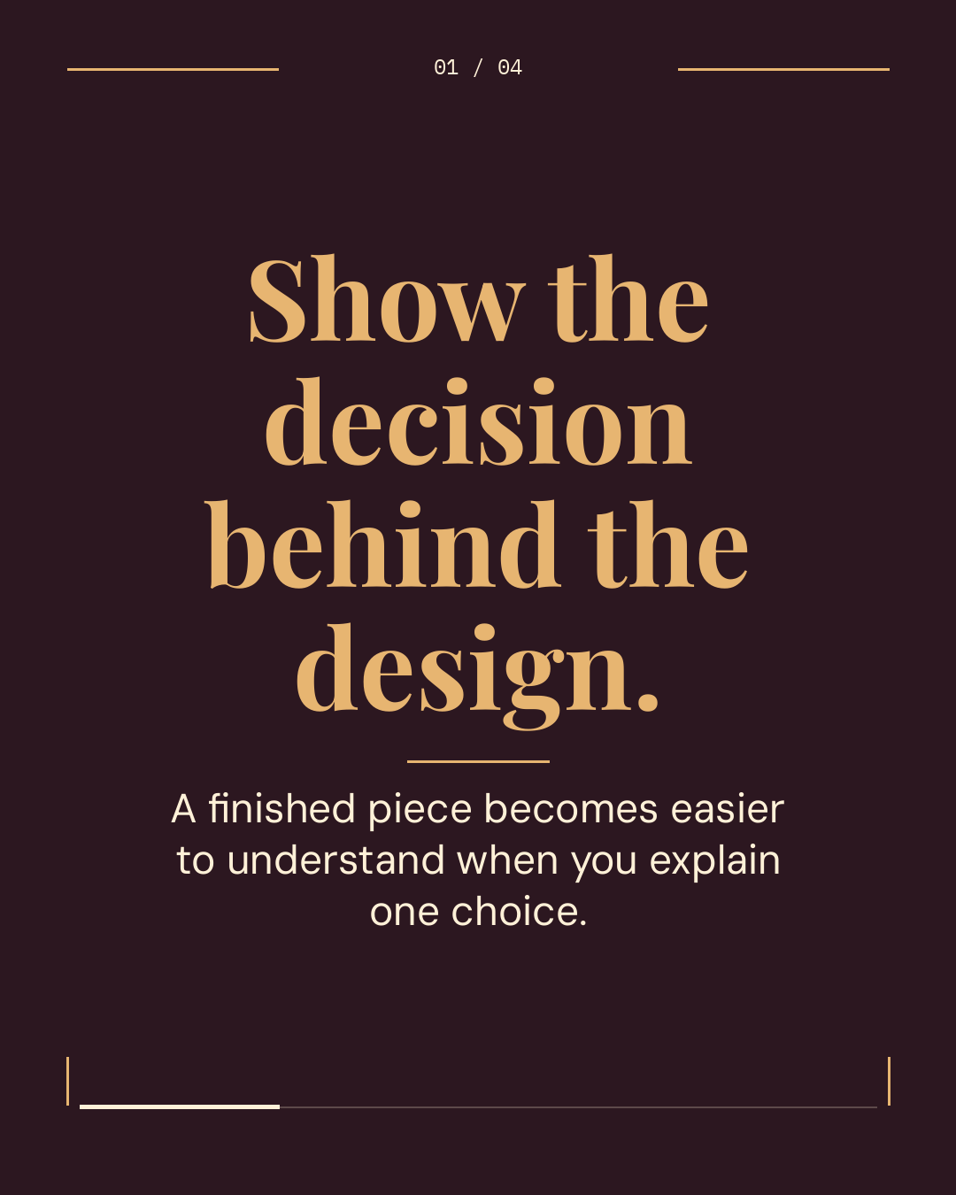 Spotlight carousel template preview