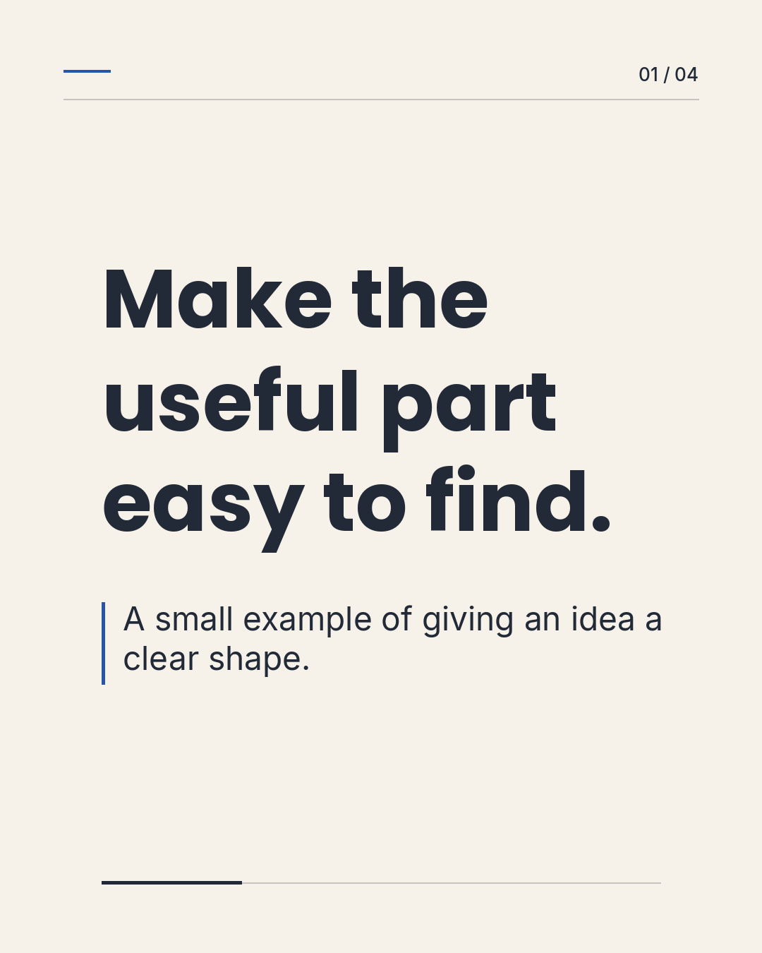 Step by Step carousel template preview